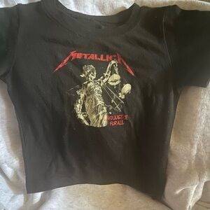 Metallica Black Baby T-Shirt 12 months.